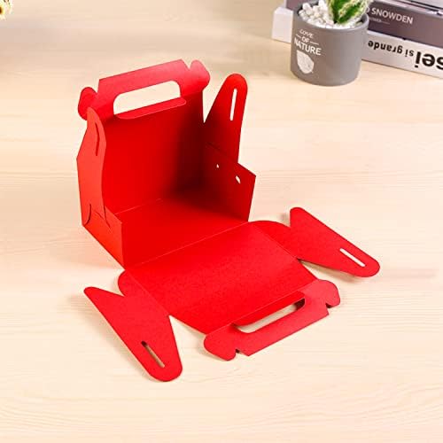 30 Pcs Red Gable Treat Boxes for Party Favors