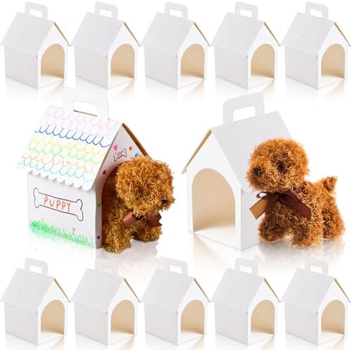 ShinyRelief 16 Pcs Dog Treat Gift Boxes with Handle