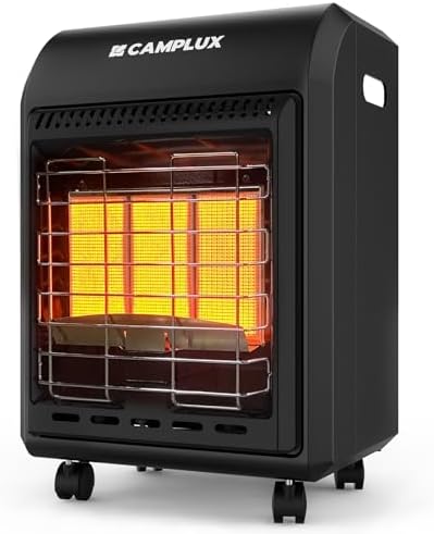 CAMPLUX Propane Heater 3 Modes 6000-18000 BTU Indoor Outdoor