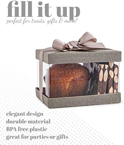 Hammont Clear Gift Box 6-Pack