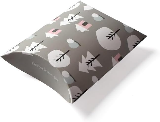 MODADA Mini Paper Pillow Gift Bags 10pcs Snowscene Design