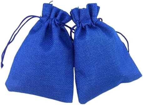 SOFXnng Cotton Linen Drawstring Gift Bags 25PCS 7x9cm 1