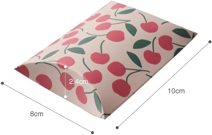 MODADA Pink Pillow Gift Boxes 100PCS for Wedding and Party