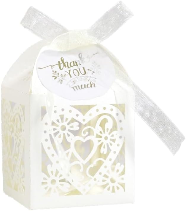 MODADA Love Heart Gift Boxes 50 100 200pcs 1