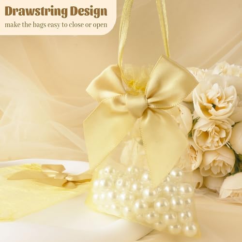 Esdallina 40 PCS 36x47 Premium Sheer Organza Gift Bags