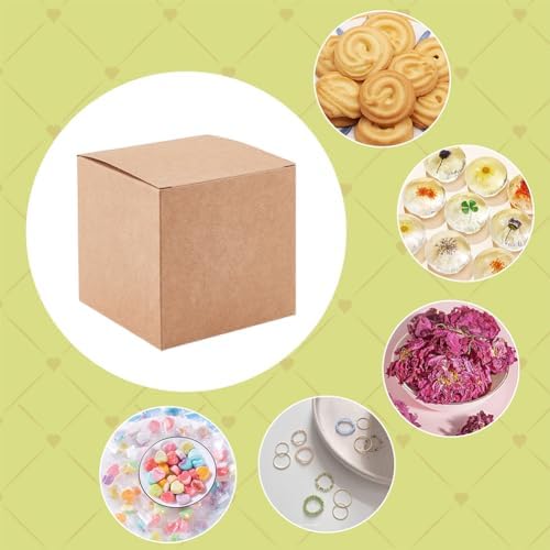 PH PandaHall 30PCS Kraft Gift Boxes for Small Gifts