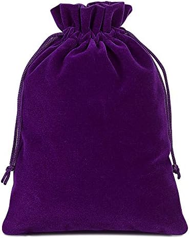 Lucky Monet Velvet Drawstring Bags for Gifts