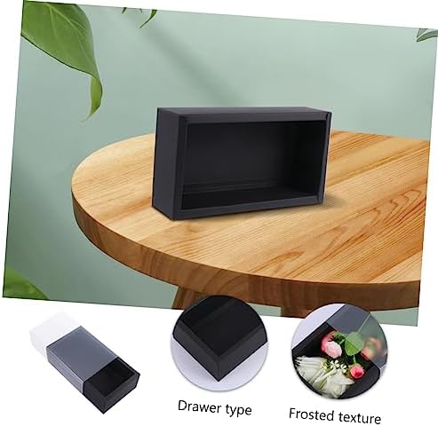 Anneome 6pcs Kraft Drawer Boxes for Tea Packaging and Parties