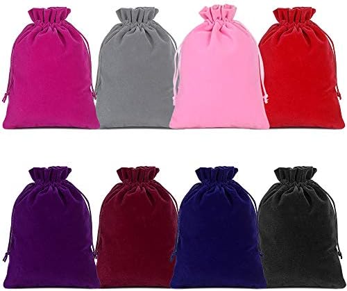 Lucky Monet Velvet Drawstring Gift Bags