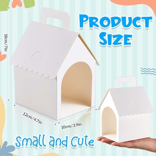 ShinyRelief 16 Pcs Dog Treat Gift Boxes with Handle