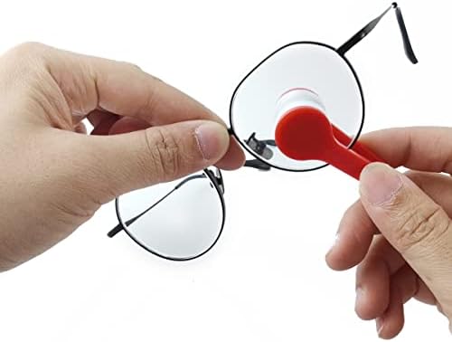 GXXMEI 20PCS Mini Glasses Microfiber Cleaner Brush
