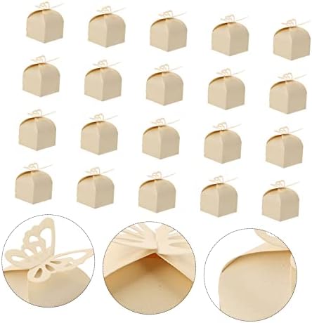 50pcs Butterfly Candy Boxes Wedding Favors for Parties