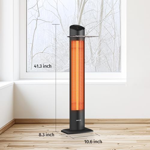 EAST OAK 1500W Portable Infrared Heater