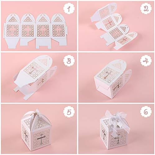 LEMESO Favor Boxes for Weddings Birthdays Party Events
