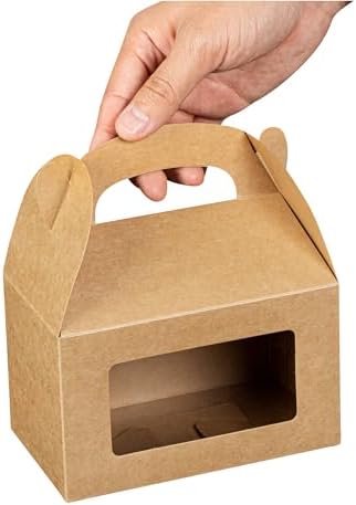 Restaurantware Bio Tek 6x35x35 Inch Gable Gift Boxes