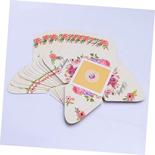 PRETYZOOM Pyramid Shaped Candy Gift Boxes for Wedding Favors