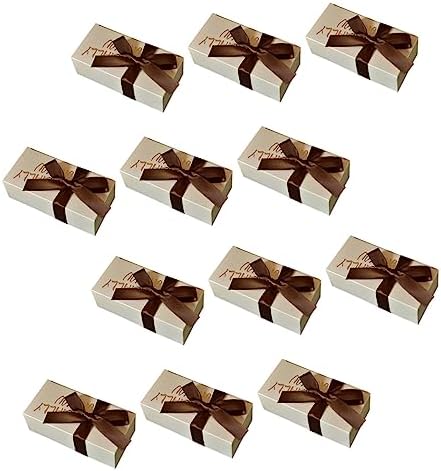 Didiseaon 20pcs Wedding Candy Boxes Paper Storage Pouch Gift Wrapping
