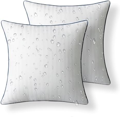 Phantoscope Water-Resistant Pillow Inserts - Pack of 2 20x20 Inch