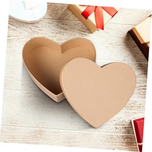 NIYANGLE Heart Shaped Candy Jewelry Storage Box