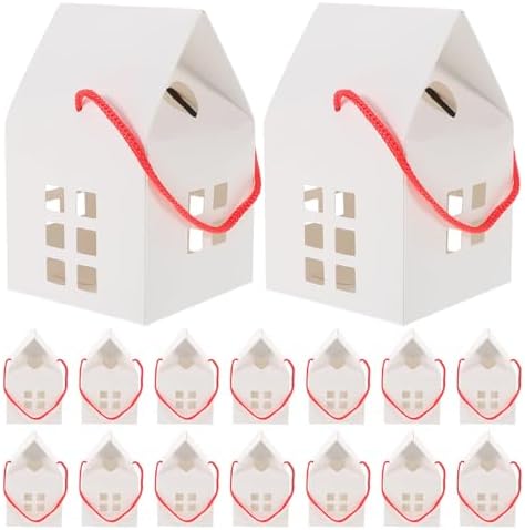 15Pcs House Shaped Candy Boxes for Party Favors