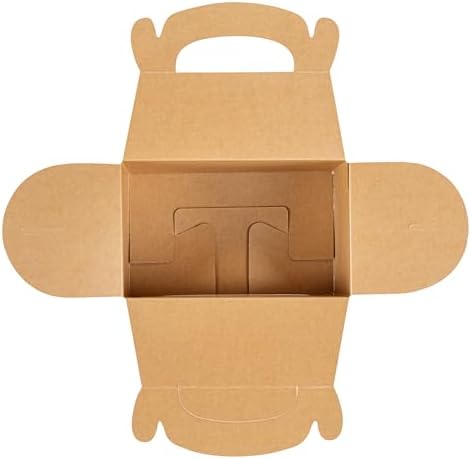 Restaurantware Bio Tek 6x35x35 Inch Gable Gift Boxes