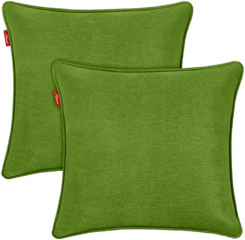 Pcinfuns 18x18 Inch Outdoor Throw Pillows 2 Pack