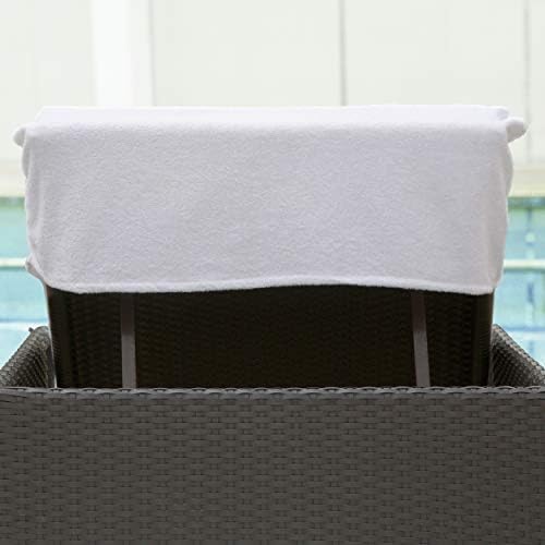 SUPERIOR 100 Cotton Chaise Lounge Cover with Monogrammed Letters