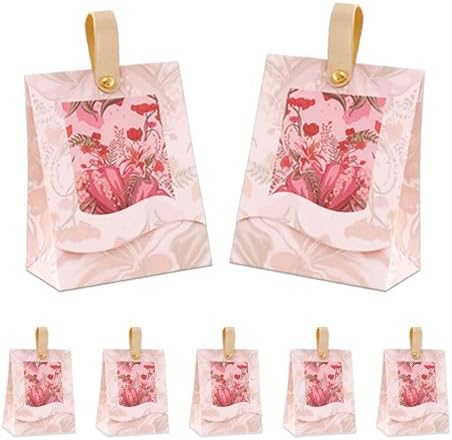 FAYEVIVI 20pcs Pink Gift Boxes with Lids