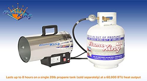 Flame King 60000 BTU Portable Propane Heater
