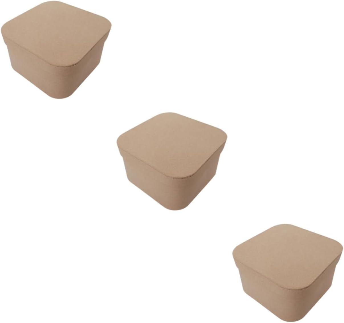 3pcs Kraft Box for Valentine Day Treats Jewelry and Party Favors