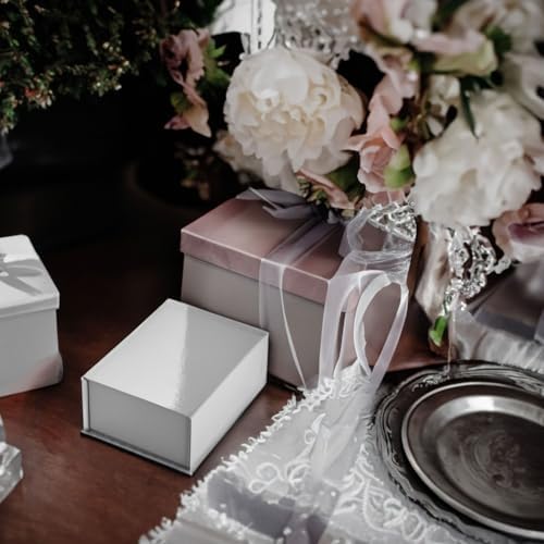Stockroom Plus 6 Pack Magnetic Gift Boxes Gray