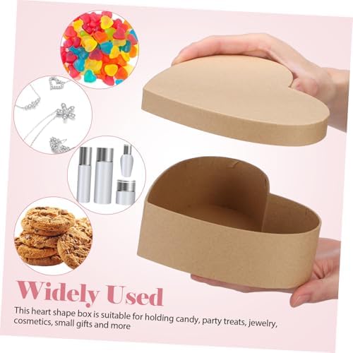 UTHCLO Valentine Shape Decorative Gift Box for Party Candies