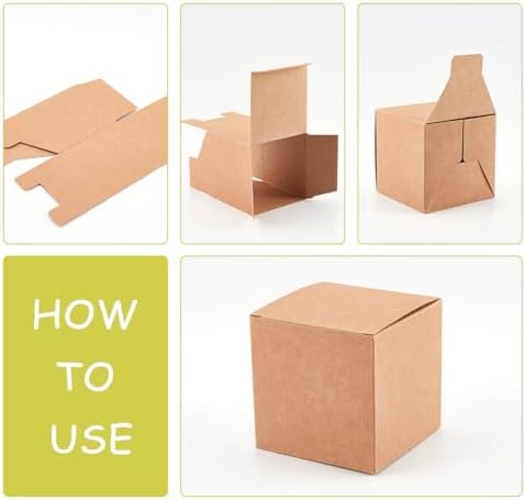 PH PandaHall 30PCS Kraft Gift Boxes for Small Gifts