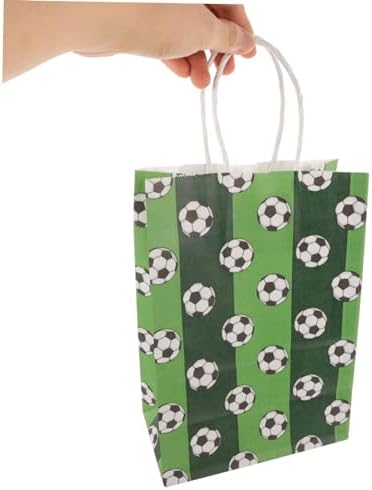 SUPVOX Football Pattern Goodie Bags 5 Sets 16PCS