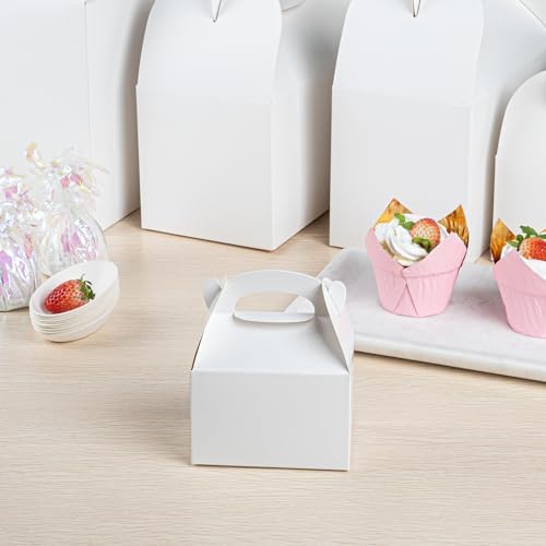 Restaurantware Bio Tek 4x25x25 Inch Gable Boxes 25 Count 1