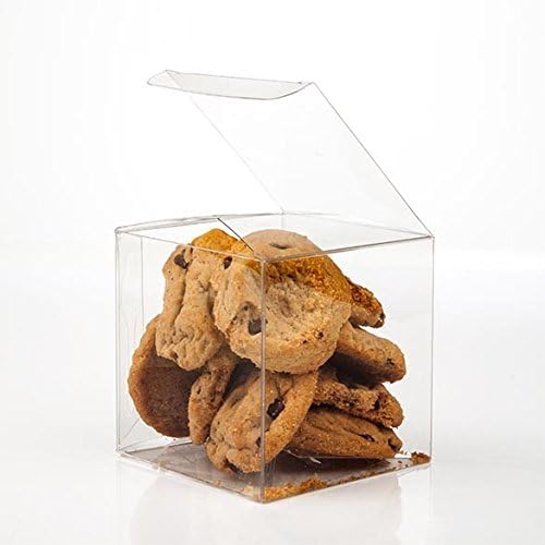 3x3x3 Clear Gift Boxes 25 Pack