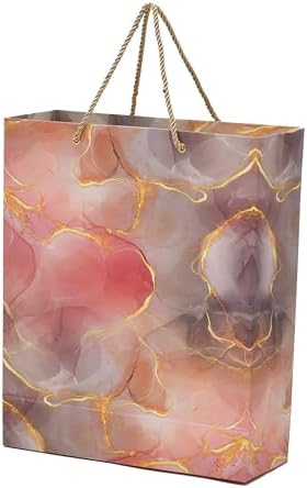GROWNEX Wedding Gift Bag Set of 30 - Eco-Friendly Paper Bags with Handles