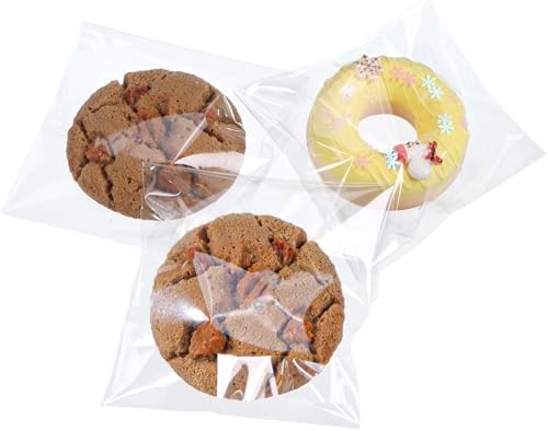 TEMLQPACK 100Pcs 4x4 Inch Self Sealing Cellophane Bags