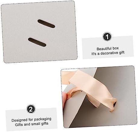 SEWOART 6pcs Bow Knot Gift Boxes for Parties and Celebrations