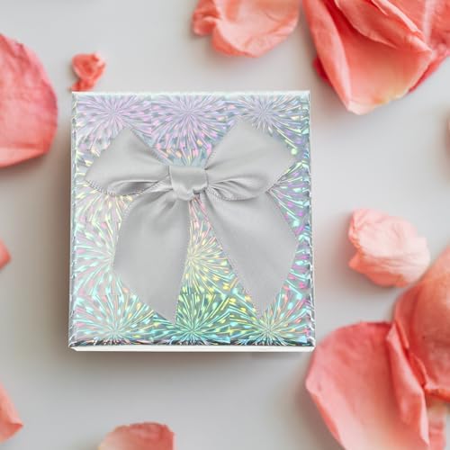 Amosfun 6Pcs Collapsible Gift Boxes with Ribbons for Birthdays Weddings and Parties