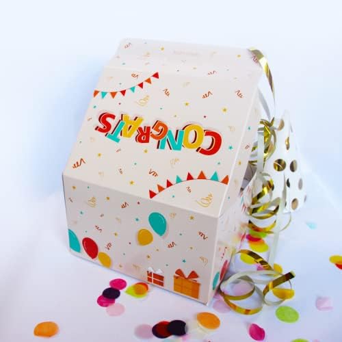 FETTIPOP Exploding Confetti Gift Box Surprise Kit