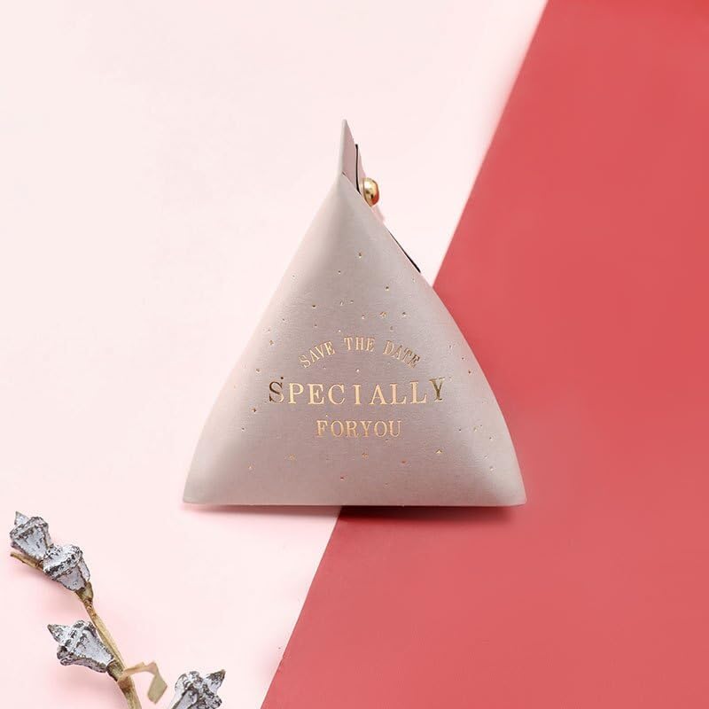 MODADA Triangular Gift Bags for Party Baby Shower Wedding Favours