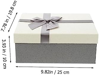 Gogogmee Hardboard Cosmetic Storage Box for Party Packaging