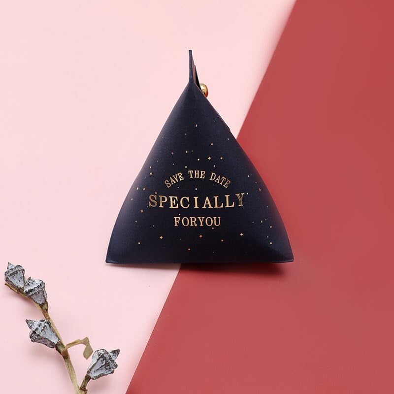 MODADA Triangular Gift Bags for Party Baby Shower Wedding Favours