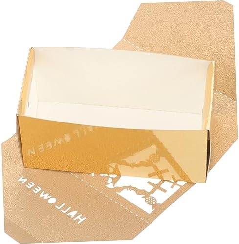 NUOBESTY 50pcs Mini Pumpkin Candy Boxes Halloween Party Favors