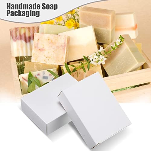 50 Pcs Kraft Soap Boxes for Party Favors and Gifts