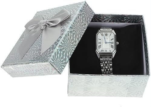 Amosfun 6Pcs Collapsible Gift Boxes with Ribbons for Birthdays Weddings and Parties