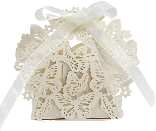 MODADA Colorful Butterfly Gift Boxes 50pcs