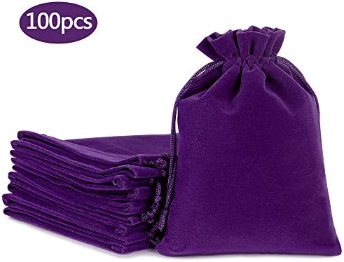 Lucky Monet Velvet Drawstring Gift Bags