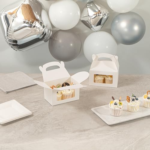 Restaurantware Bio Tek 6x35x35 Inch Gable Boxes 25 Gift Boxes